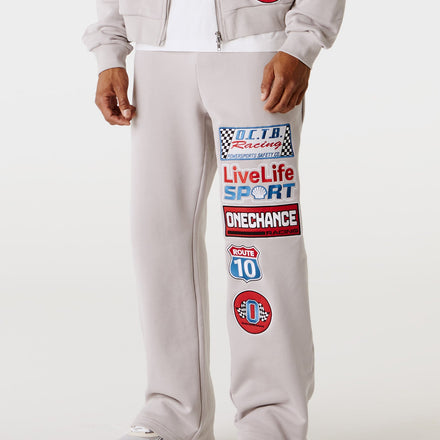 PATCH BAGGY JOGGERS