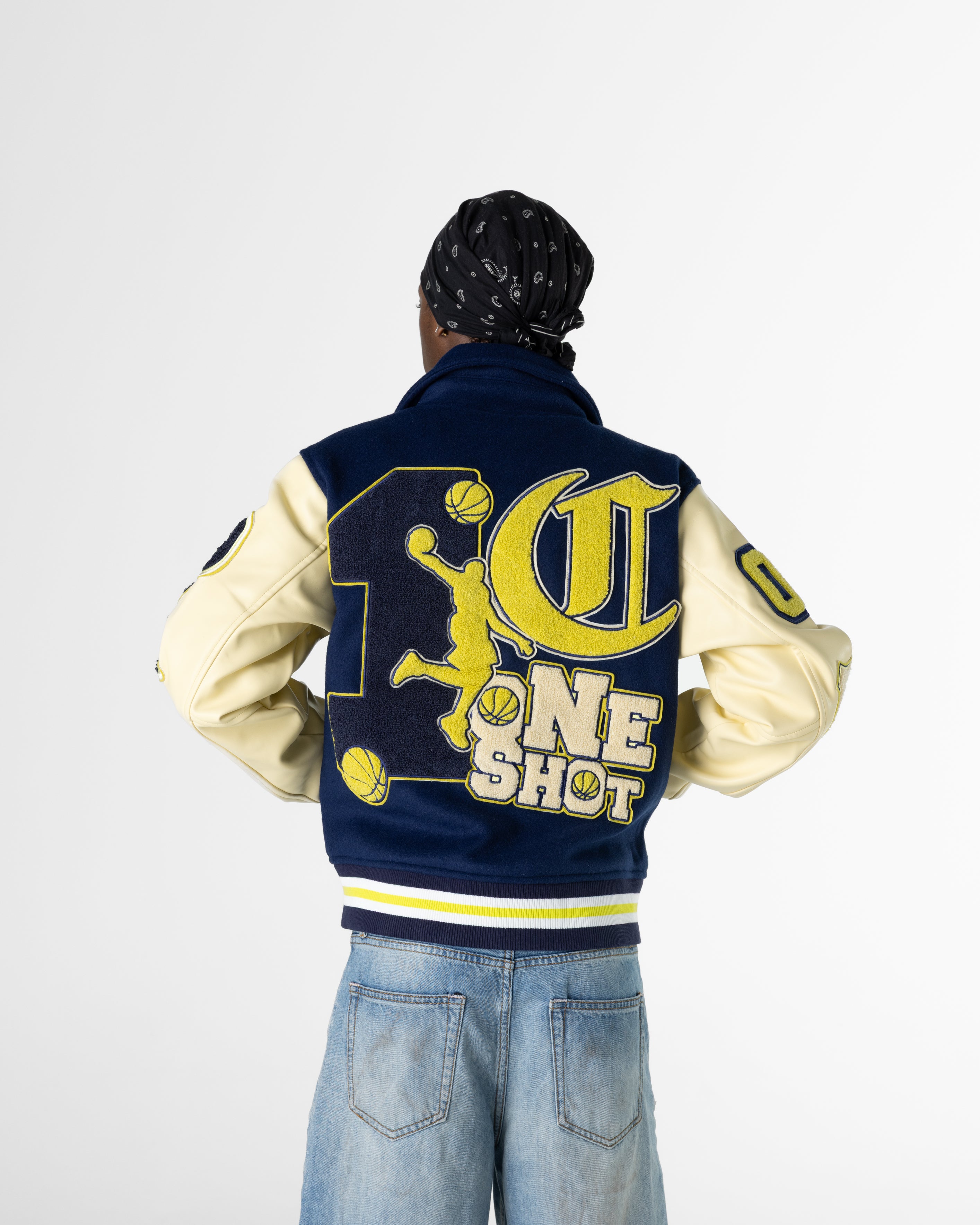 ONE SHOT VARSITY JACKET