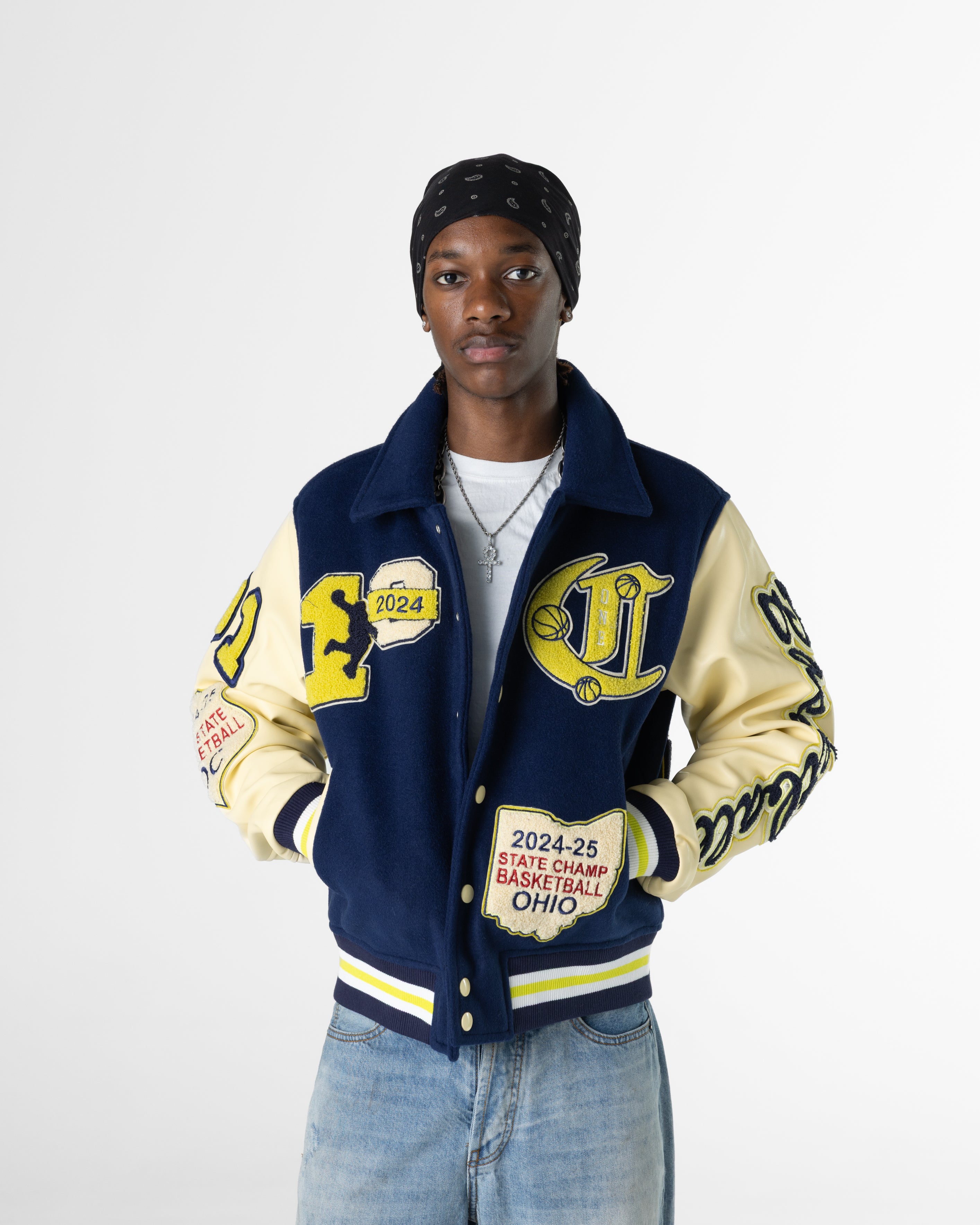 ONE SHOT VARSITY JACKET