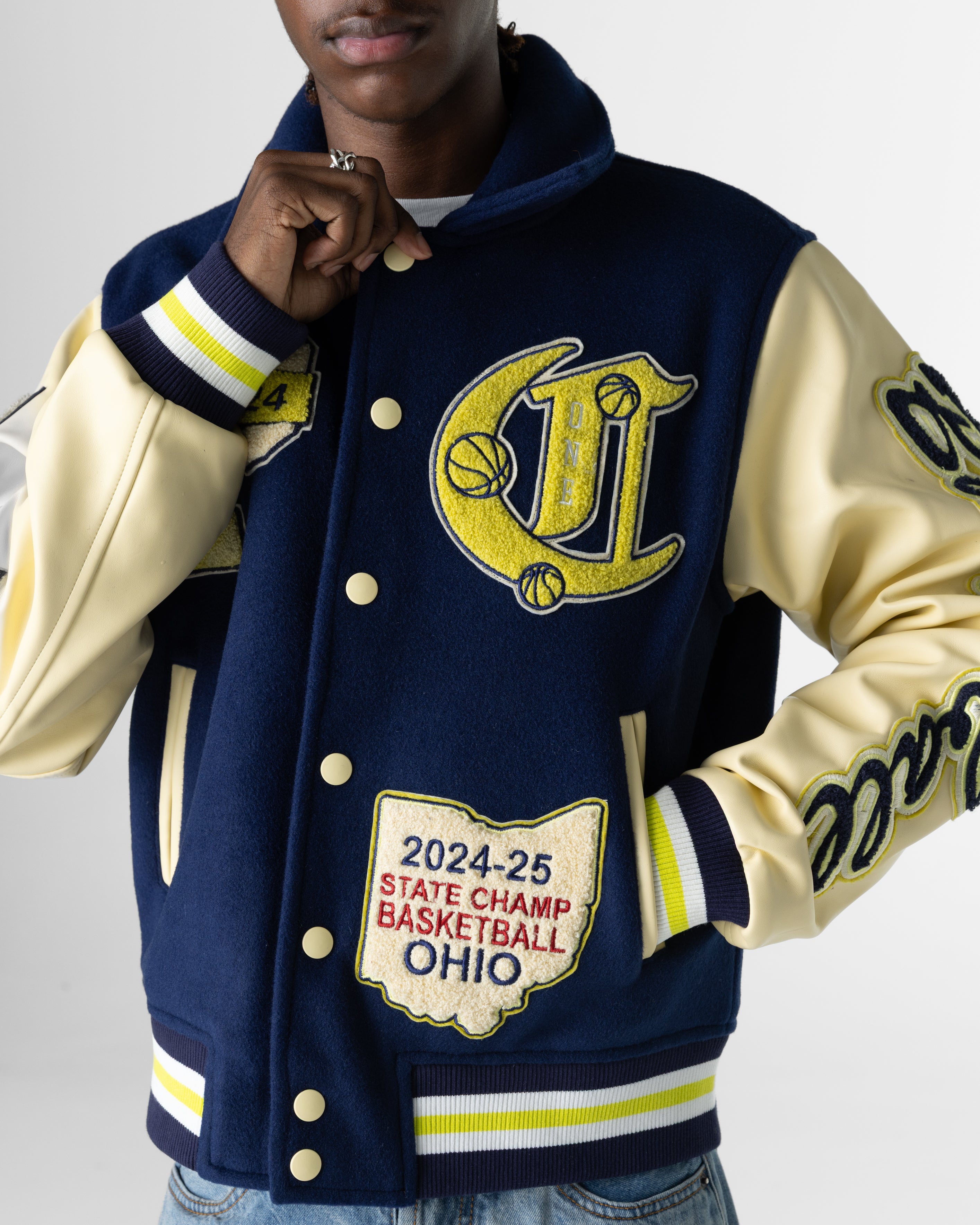 ONE SHOT VARSITY JACKET