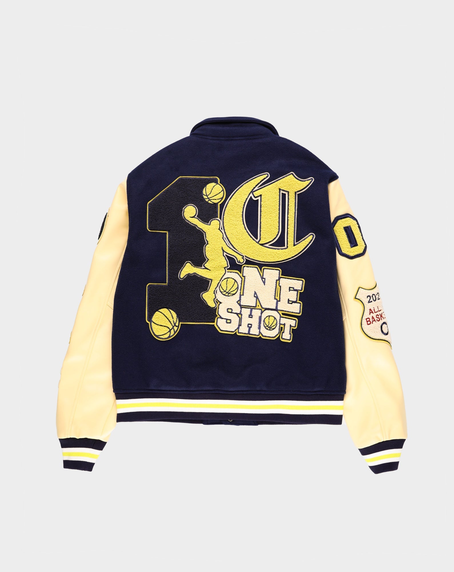 ONE SHOT VARSITY JACKET