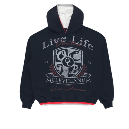 BRED UNITED TRIPLE LAYER HOODIE