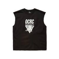 BLACK RUNNING CLUB SLEEVELESS TEE