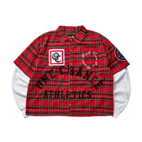 BRED DOUBLE LAYER FLANNEL