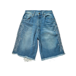 SIMPLE BLUE JORTS