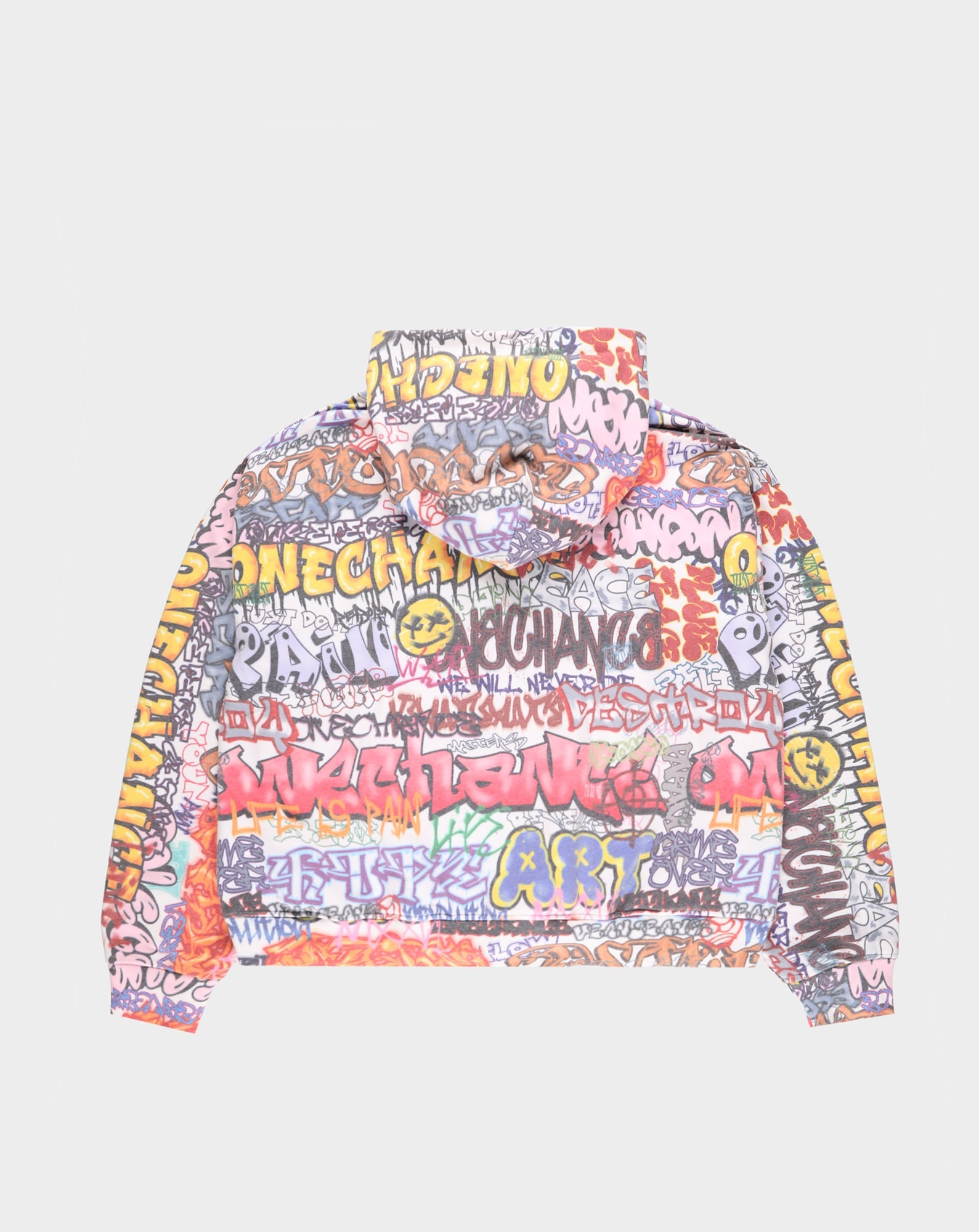 MULTI GRAFFITI ZIP UP