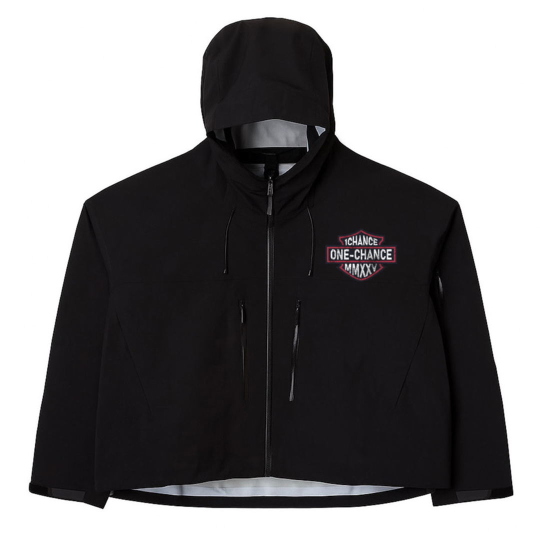 MMXXV BLACK WATERPROOF JACKET