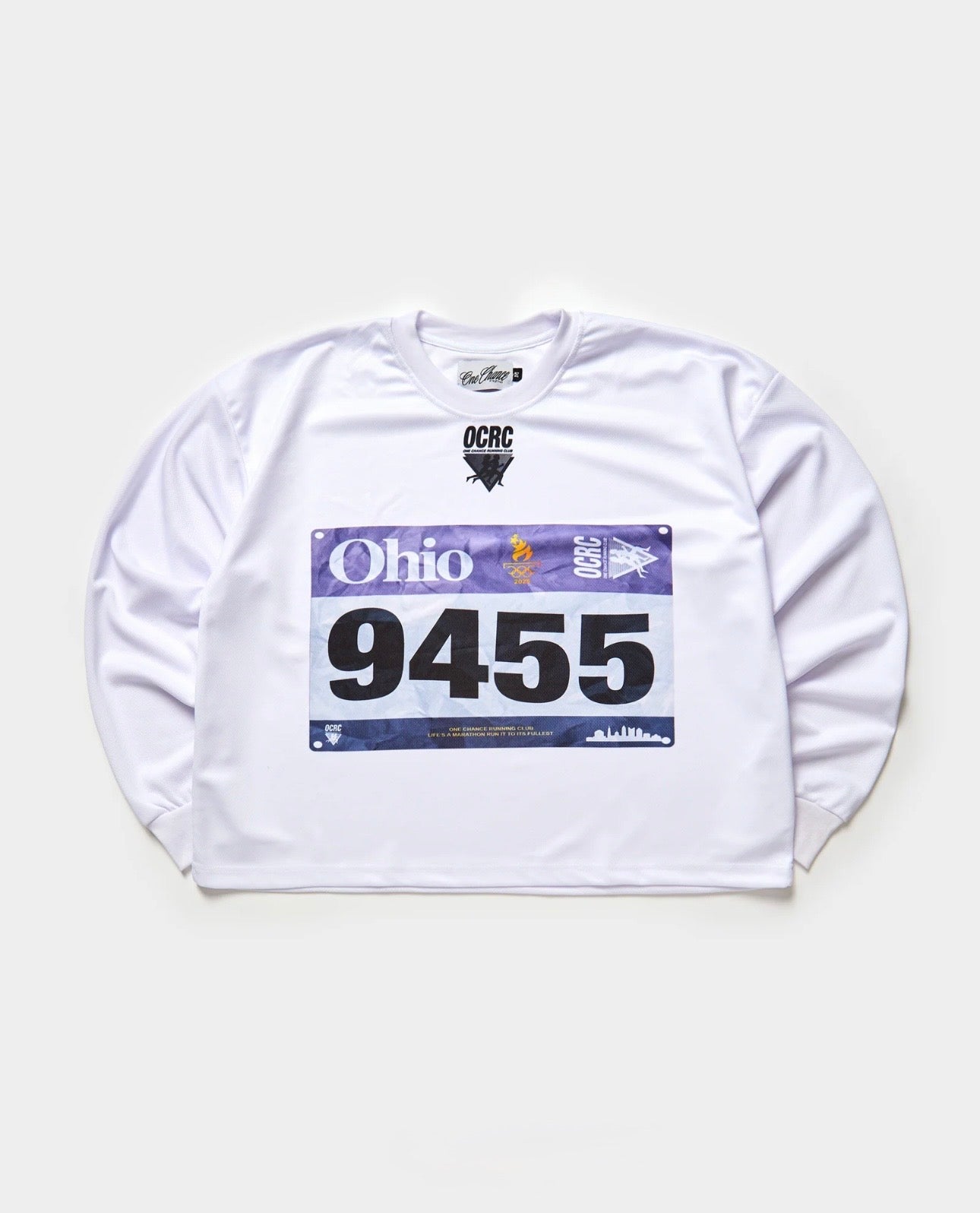 WHITE RUNNING CLUB LONG SLEEVE