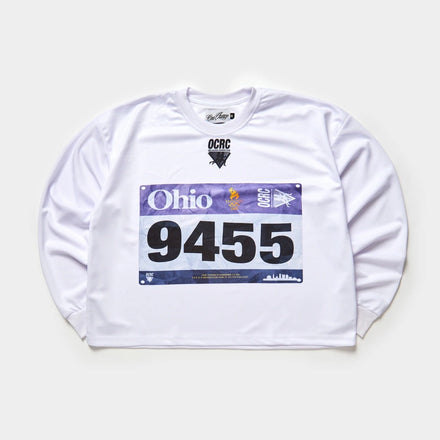 WHITE RUNNING CLUB LONG SLEEVE