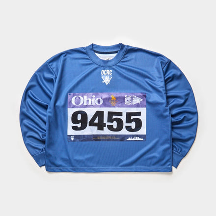 BLUE RUNNING CLUB LONG SLEEVE