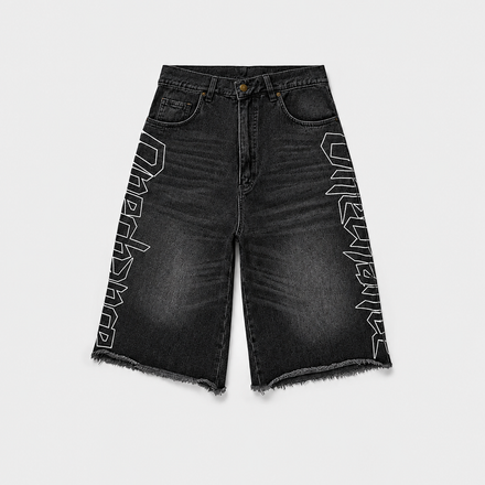 SIMPLE BLACK JORTS