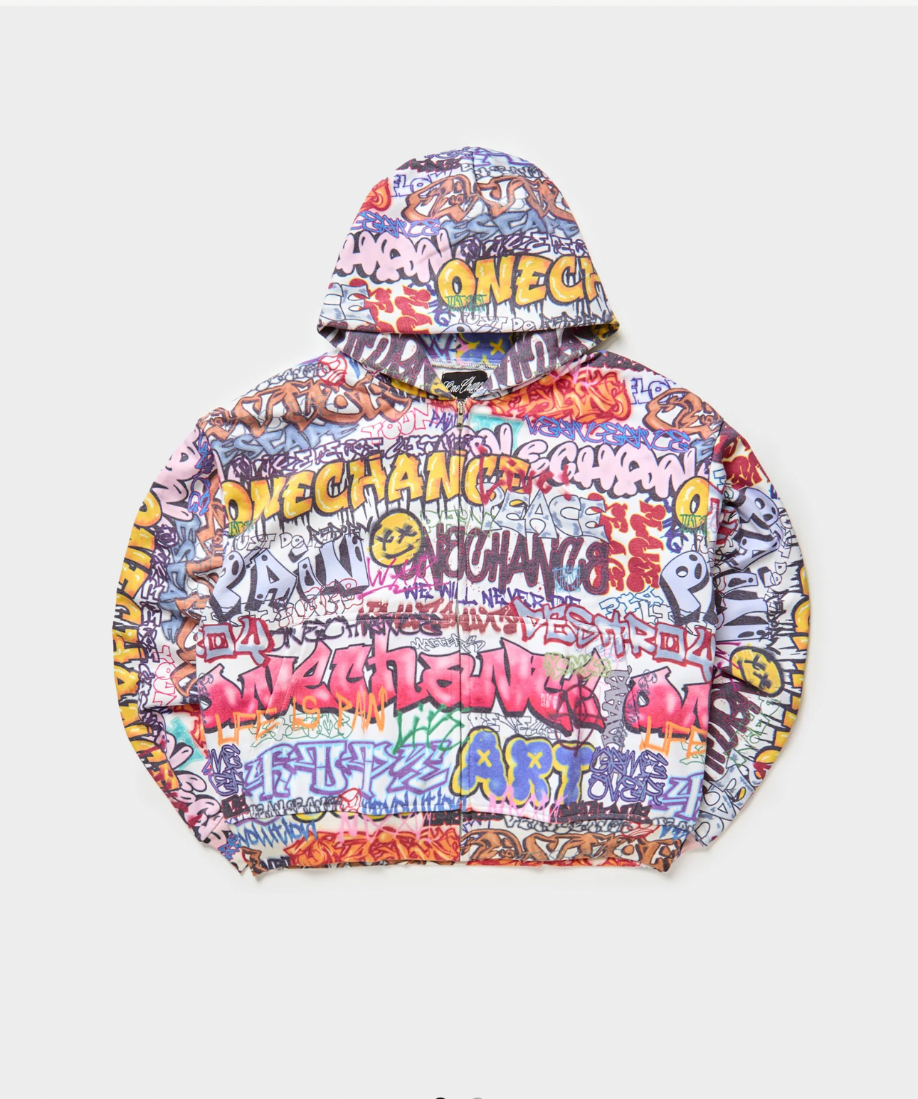 GRAFFITI ZIP UP