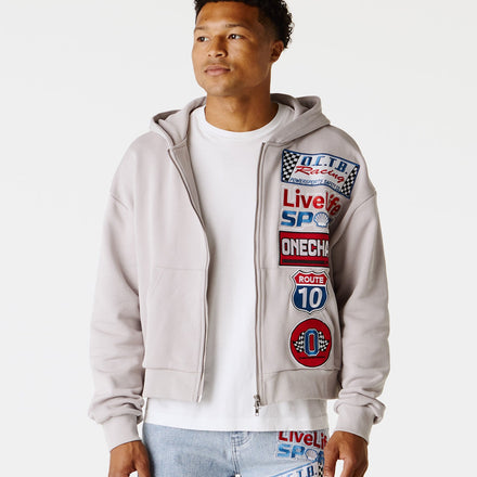 PATCH ZIP UP