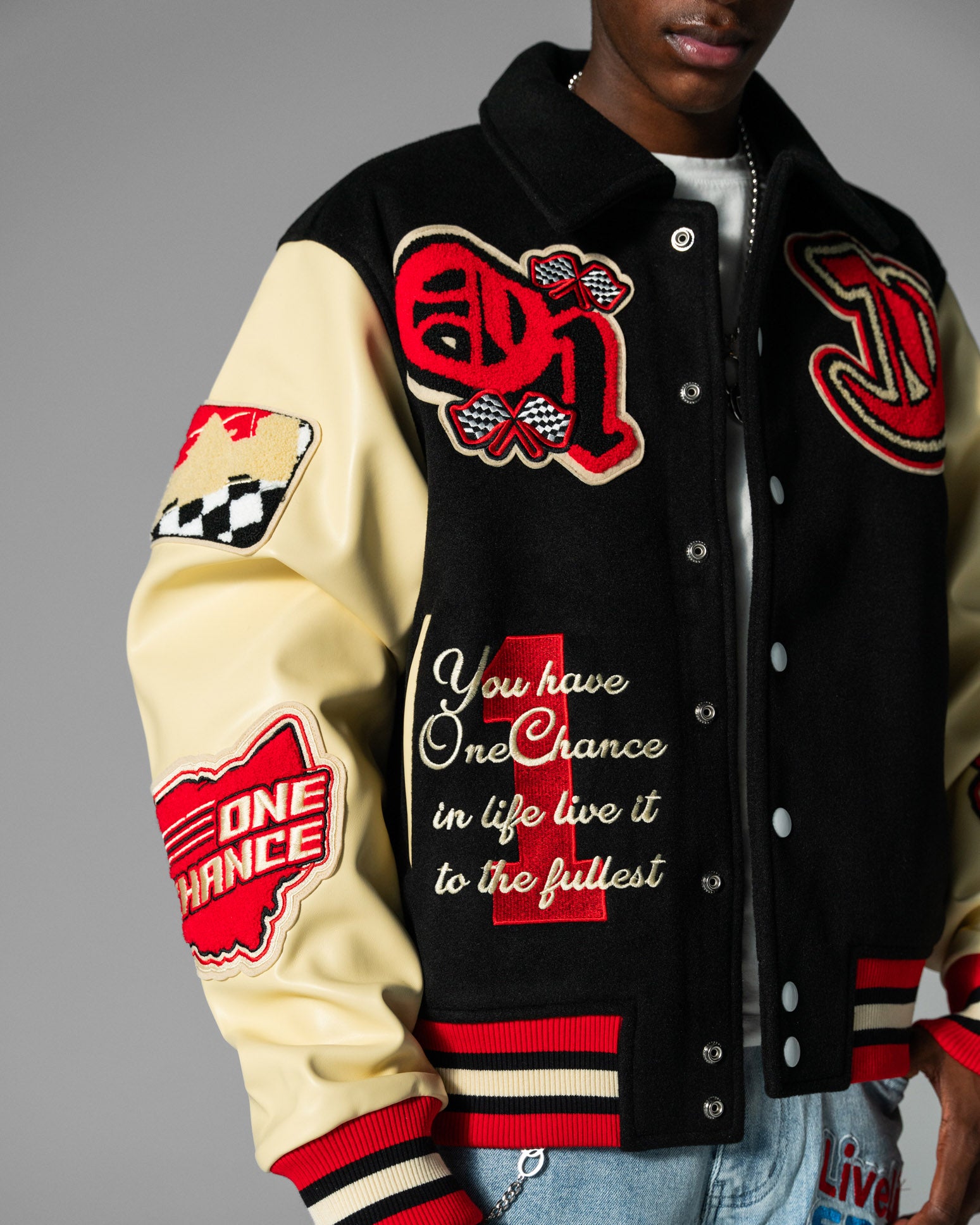 OneChance Racing Team Varsity Jacket