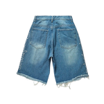 SIMPLE BLUE JORTS