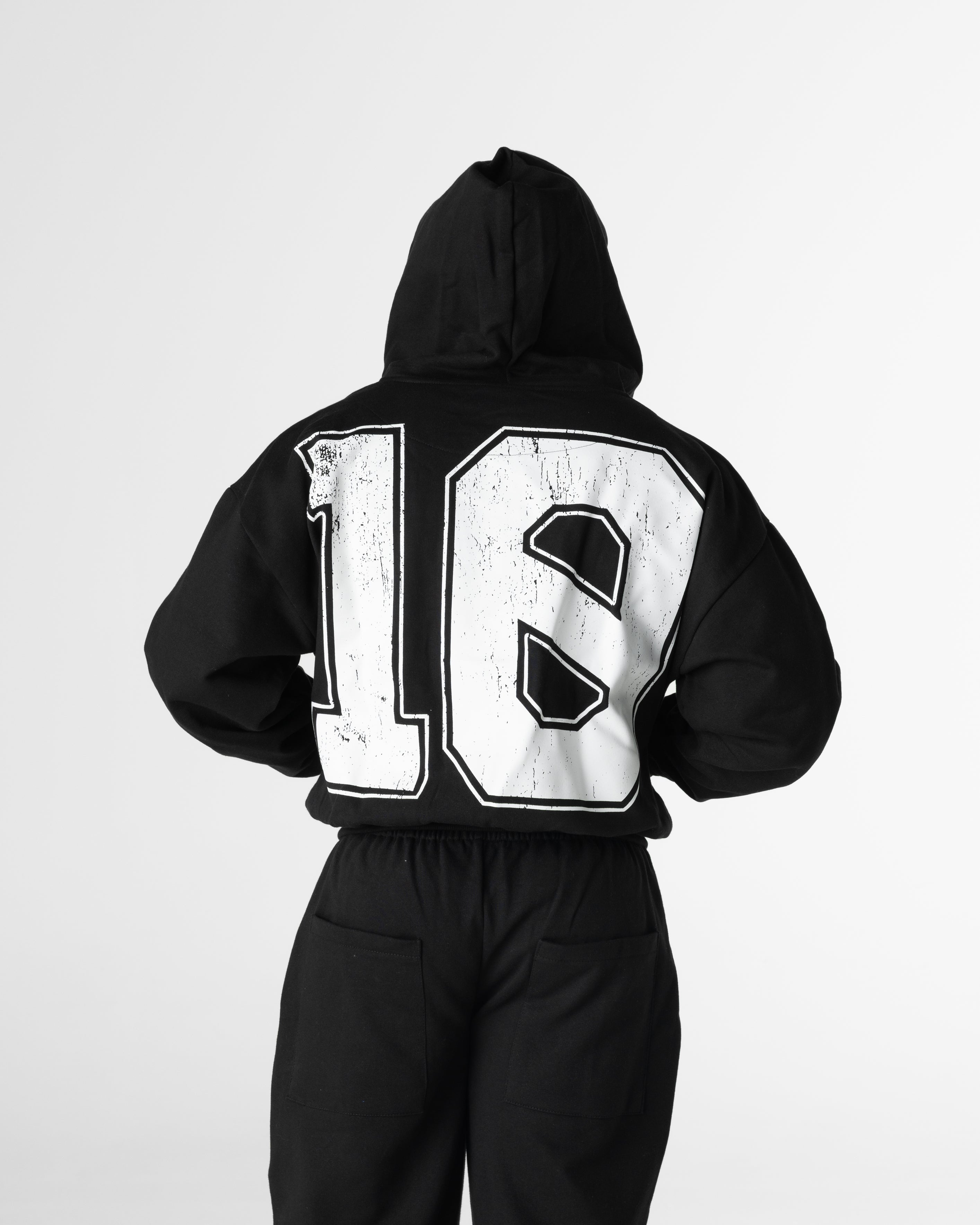 BLACK STATE CHAMPS ZIP UP