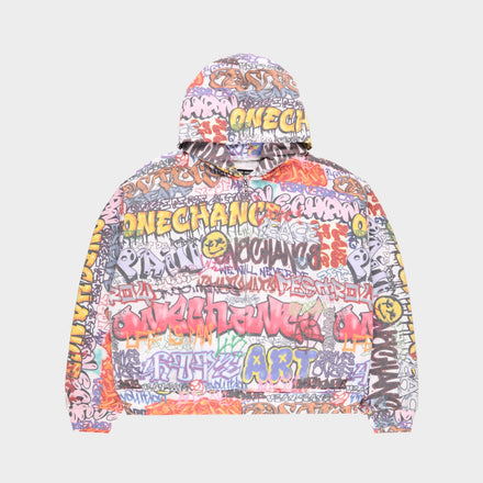MULTI GRAFFITI ZIP UP