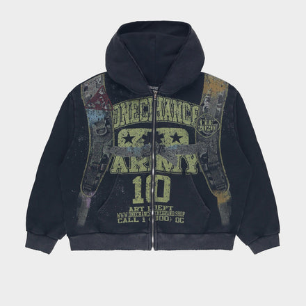 ARMY BACKPACK ZIP UP