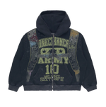 ARMY BACKPACK ZIP UP