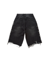 SIMPLE BLACK JORTS