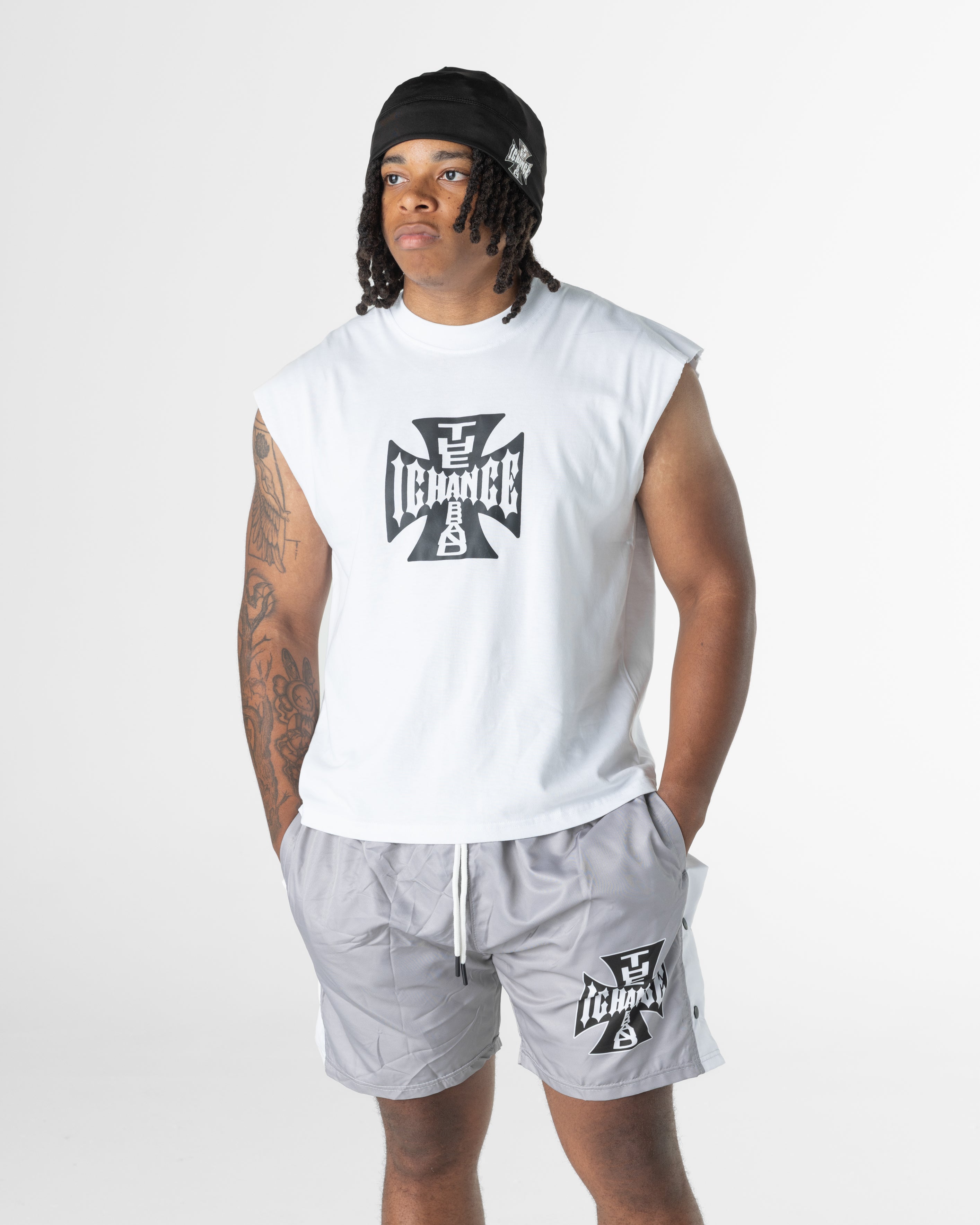 BIKER SLEEVELESS TEE