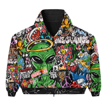 EMOTIONS ALL OVER 2.0 ZIP UP