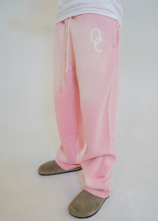 Pink "Simple" Vintage Sweatpants
