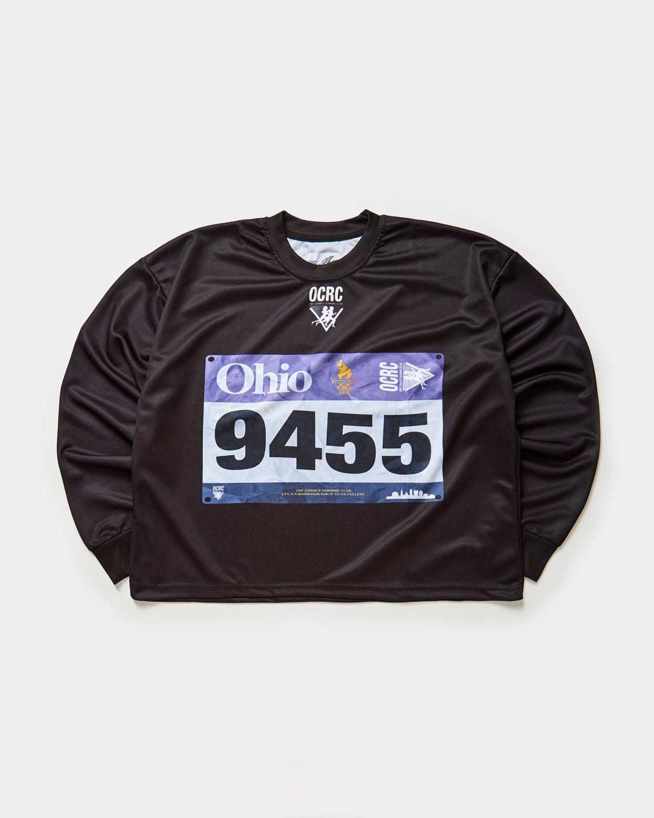 BLACK RUNNING CLUB LONG SLEEVE