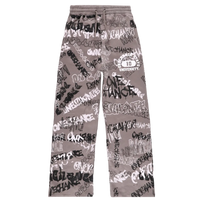 GRAY GRAFFITI SWEATPANTS