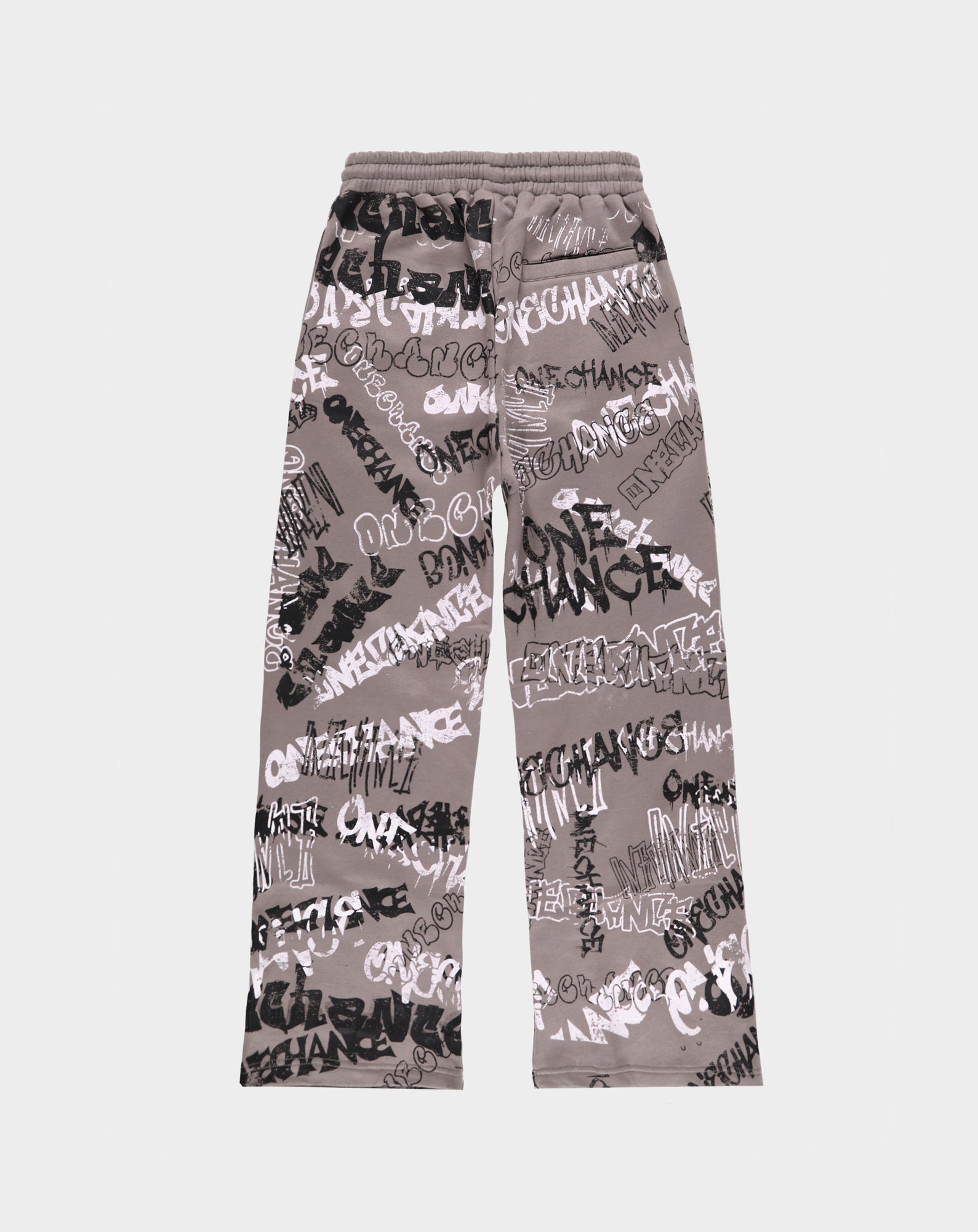 GRAY GRAFFITI SWEATPANTS