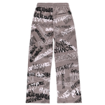 GRAY GRAFFITI SWEATPANTS