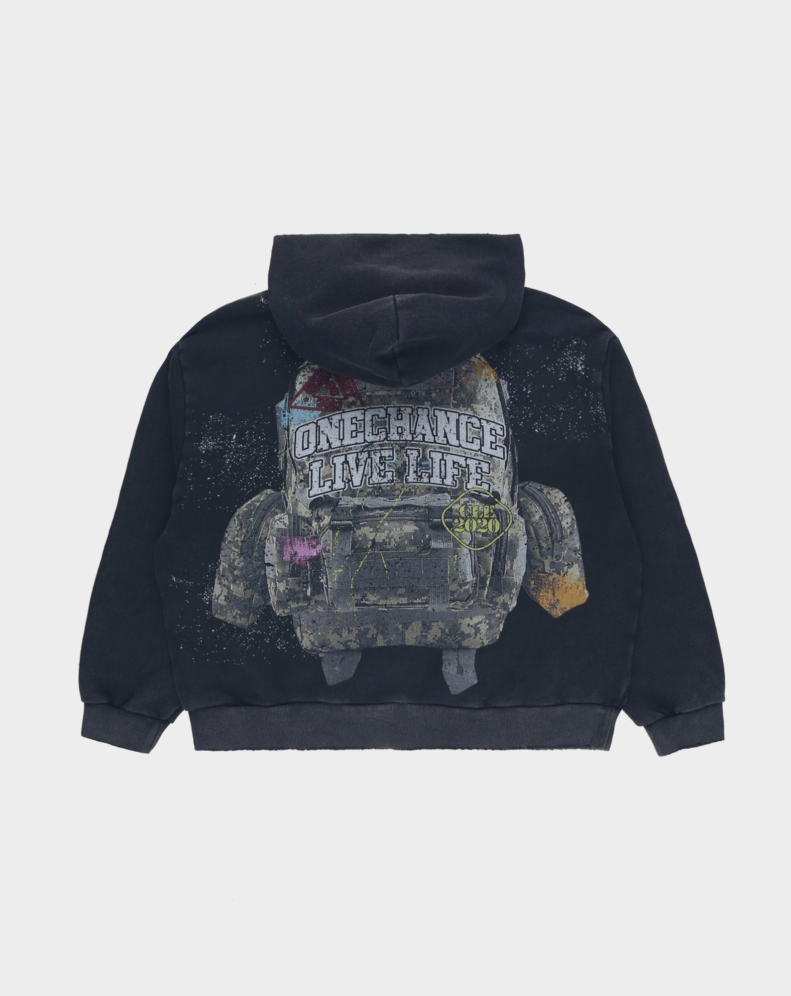 ARMY BACKPACK ZIP UP