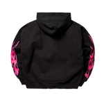 MMXXV PINK FLAME HOODIE