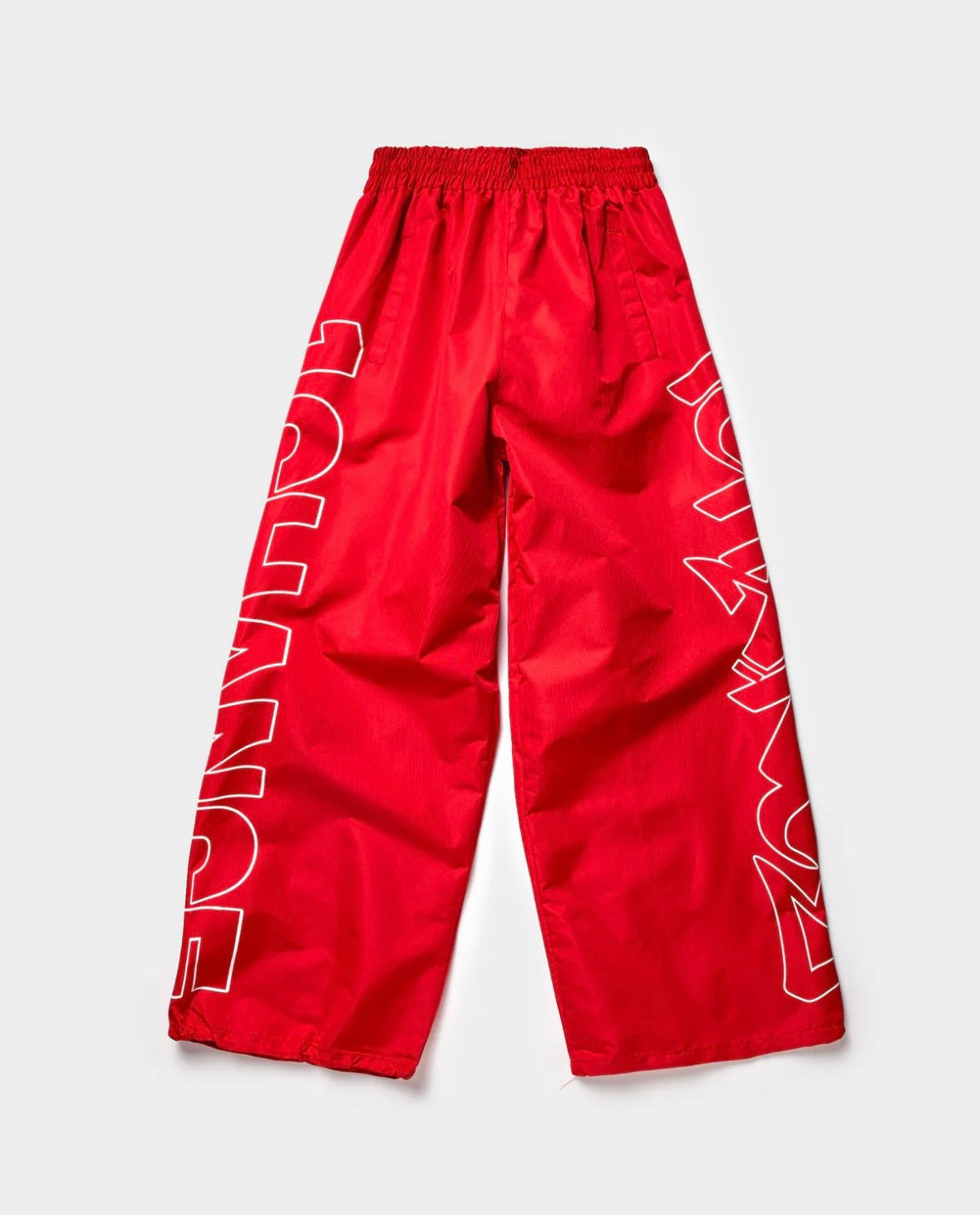 RED TRACK PANTS