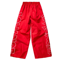 RED TRACK PANTS