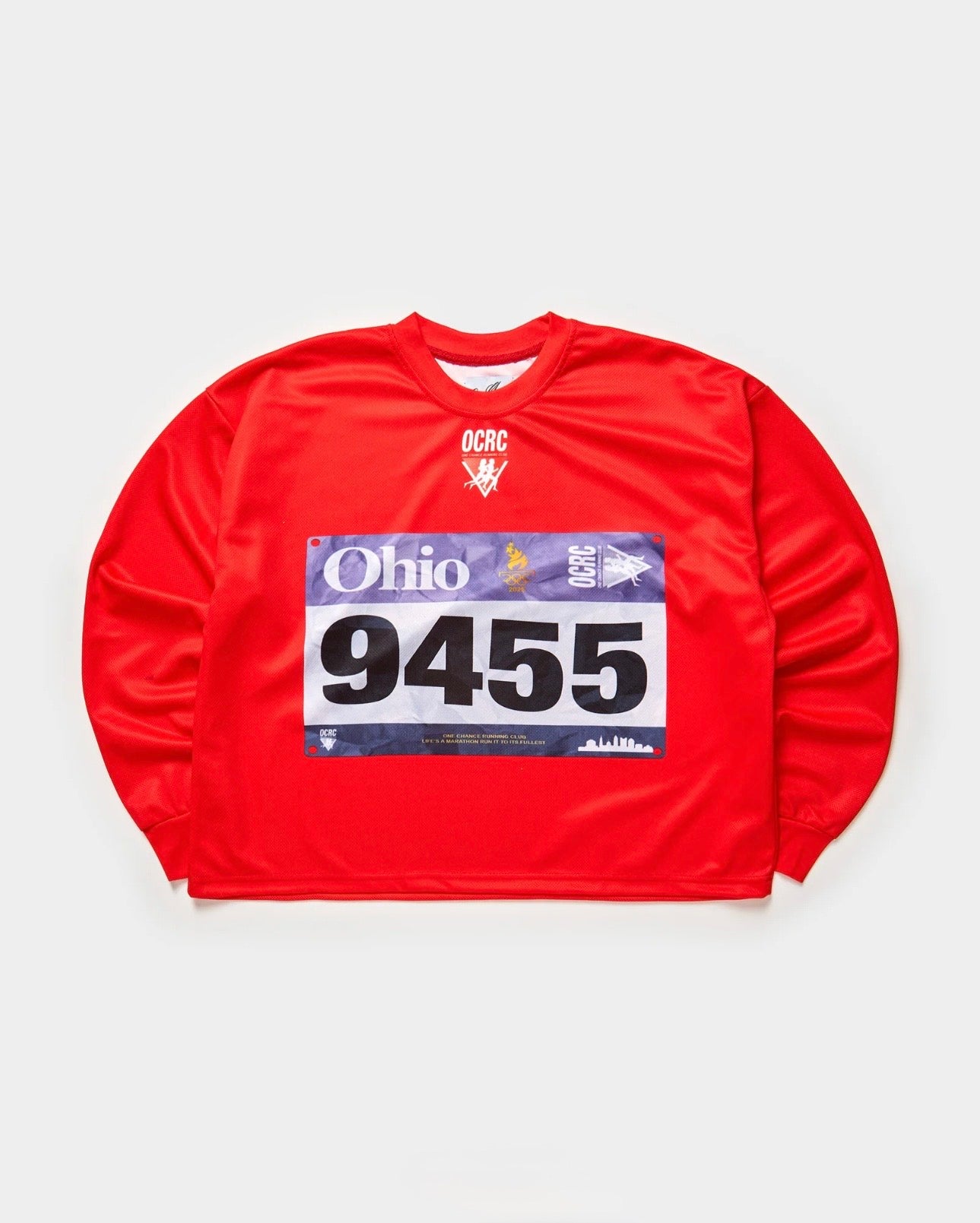 RED RUNNING CLUB LONG SLEEVE