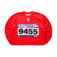 RED RUNNING CLUB LONG SLEEVE