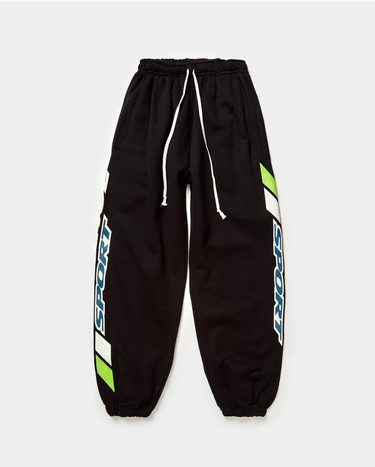BLACK SPORT SWEATPANTS