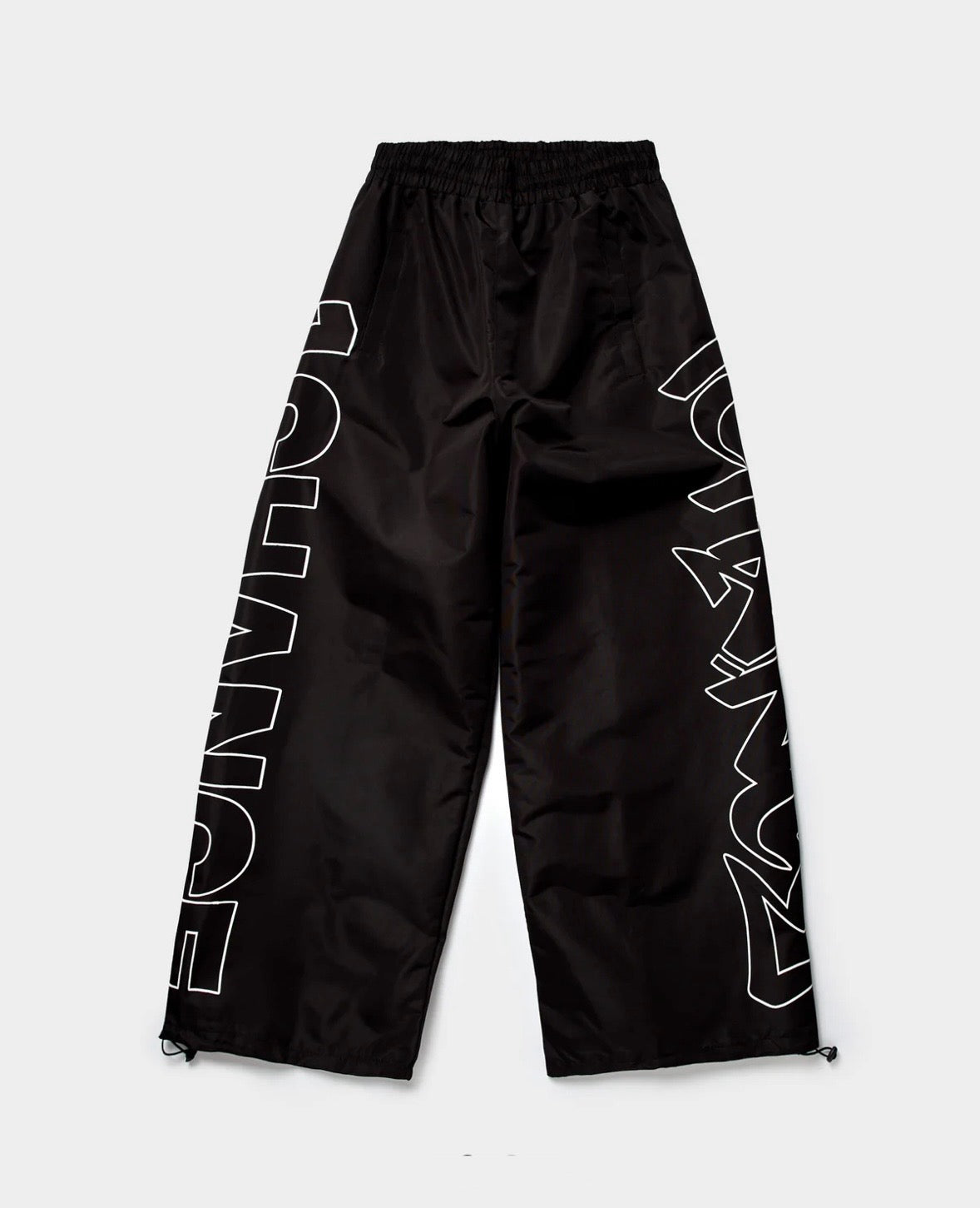 BLACK TRACK PANTS