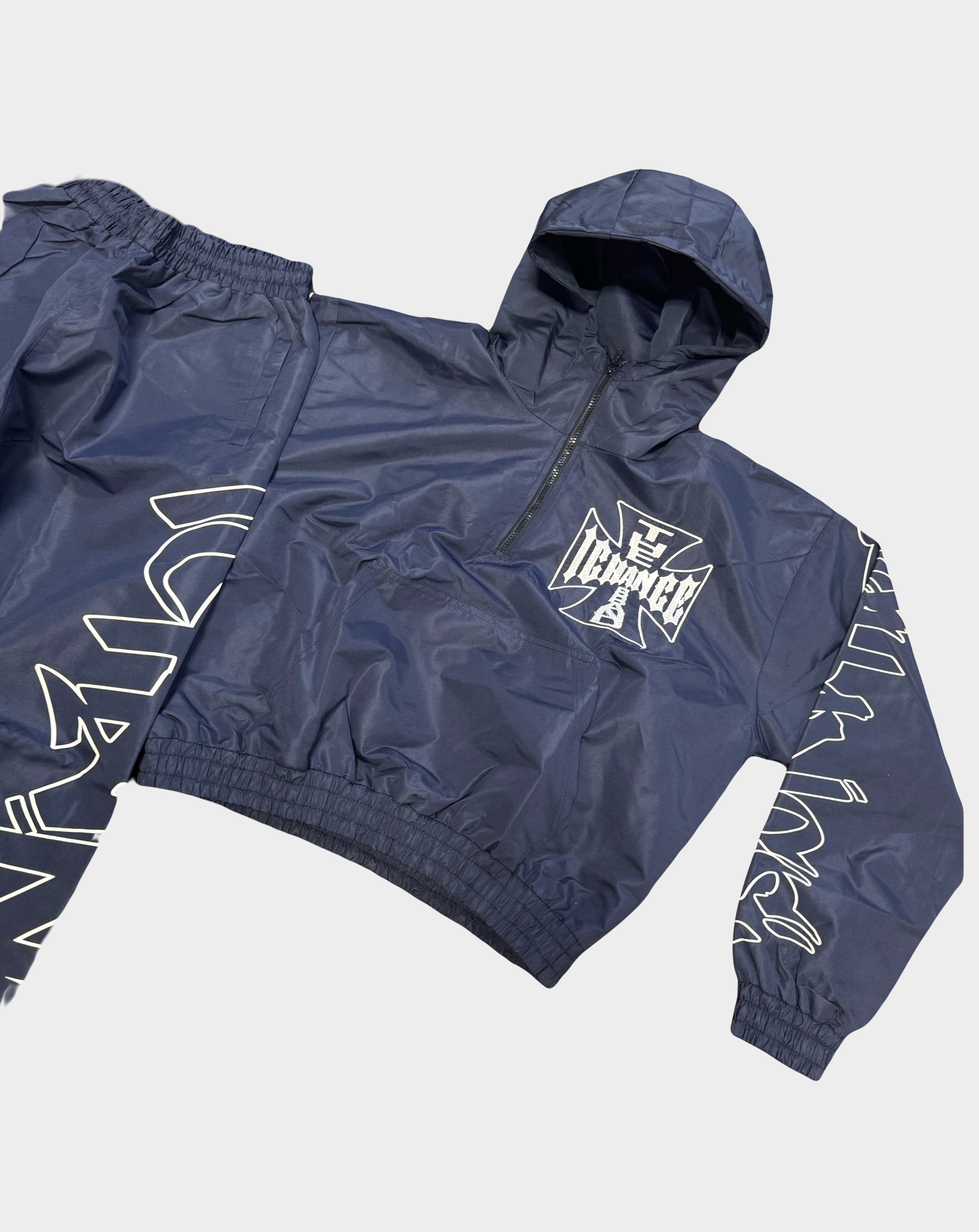 NAVY BLUE TRACK JACKET