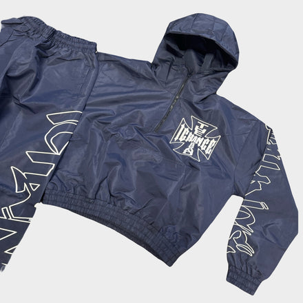 NAVY BLUE TRACK JACKET