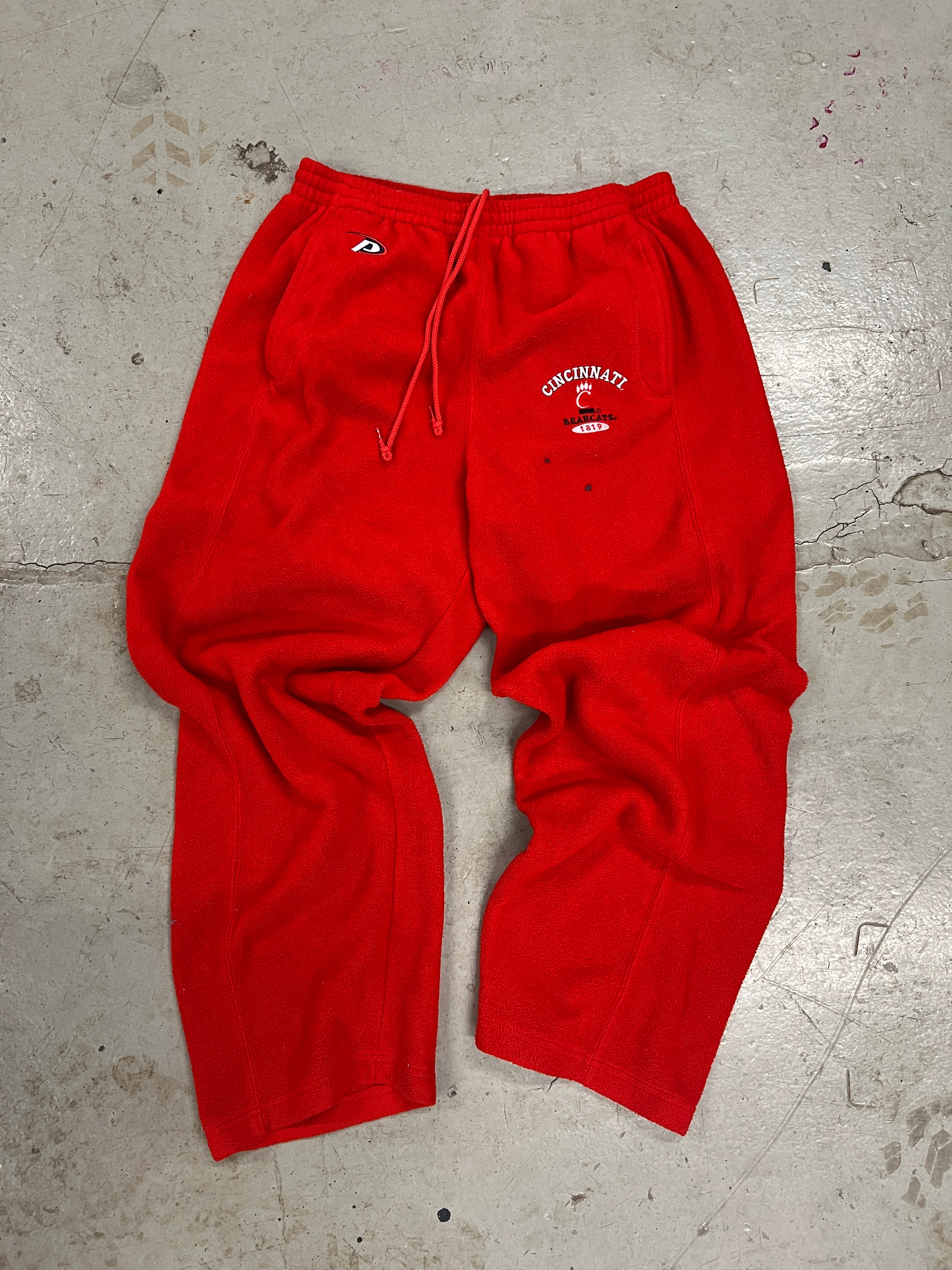 Red Cincinnati Sweatpants