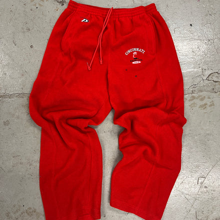 Red Cincinnati Sweatpants