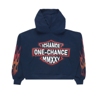 MMXXV FLAME NAVY HOODIE