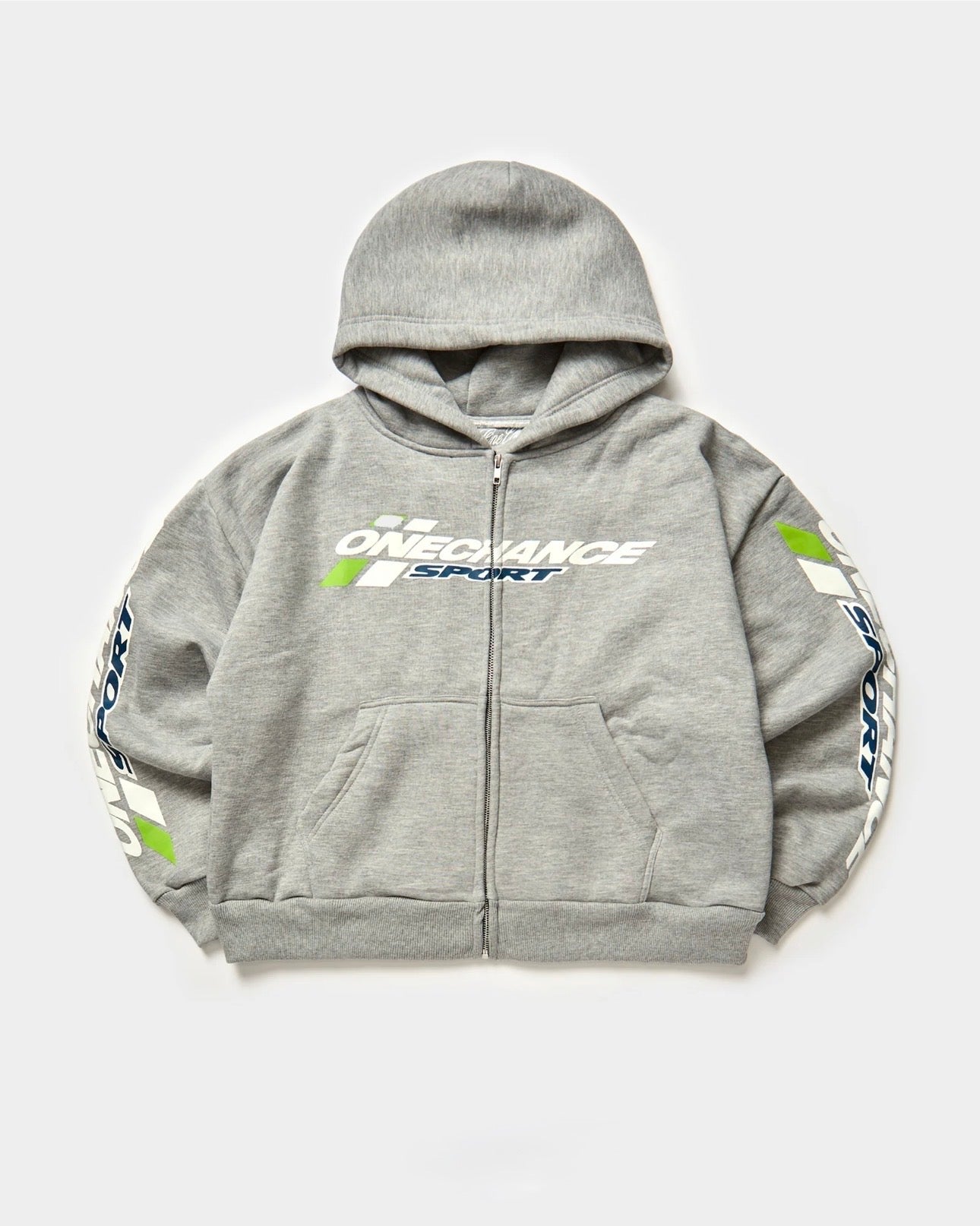GREY SPORT ZIP UP