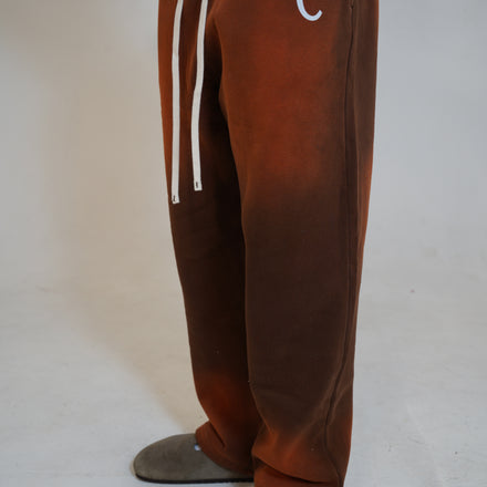 Brown "Simple" Vintage Sweatpants