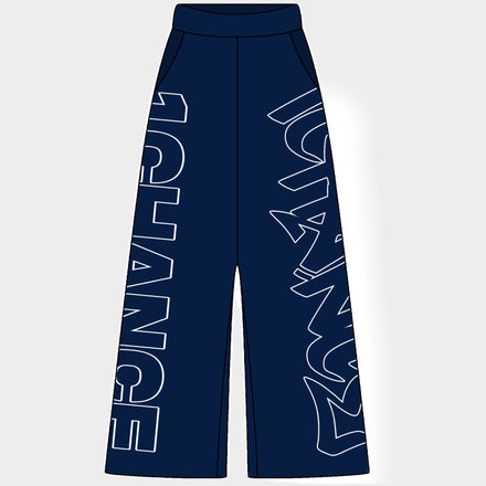 NAVY BLUE TRACK PANTS