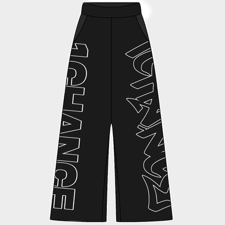 BLACK TRACK PANTS