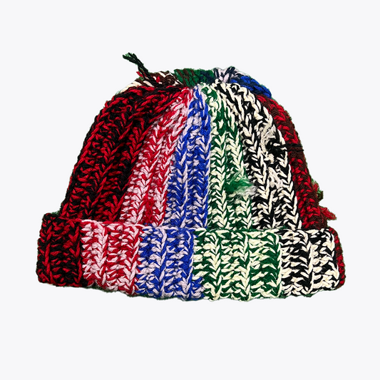 Multi Color Knitted Beanie